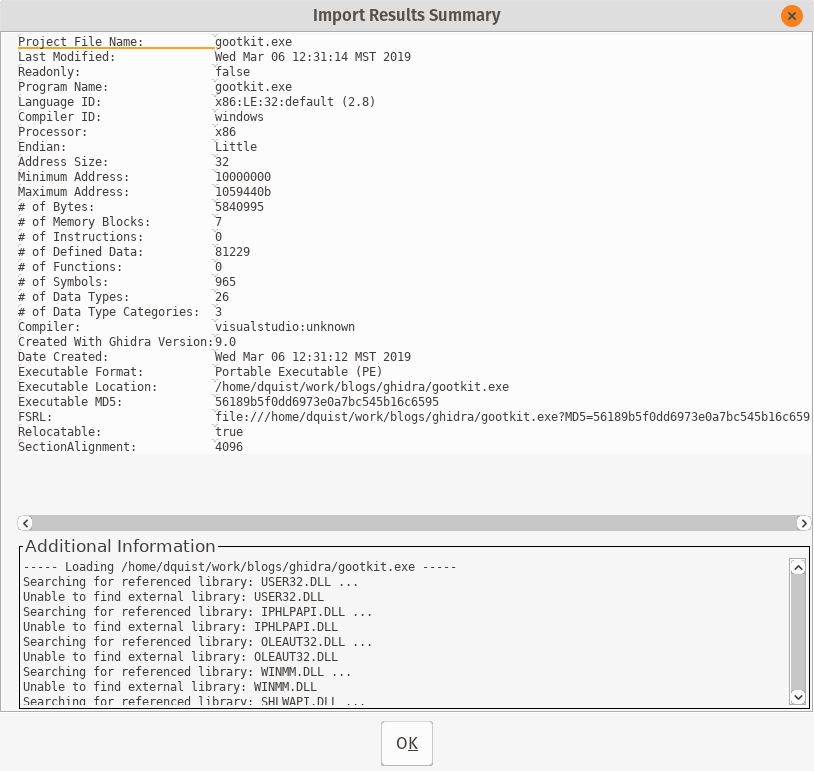 Import results for gootkit payload 6170e1658404a9c2655c13acbe1a2ad17b17feae